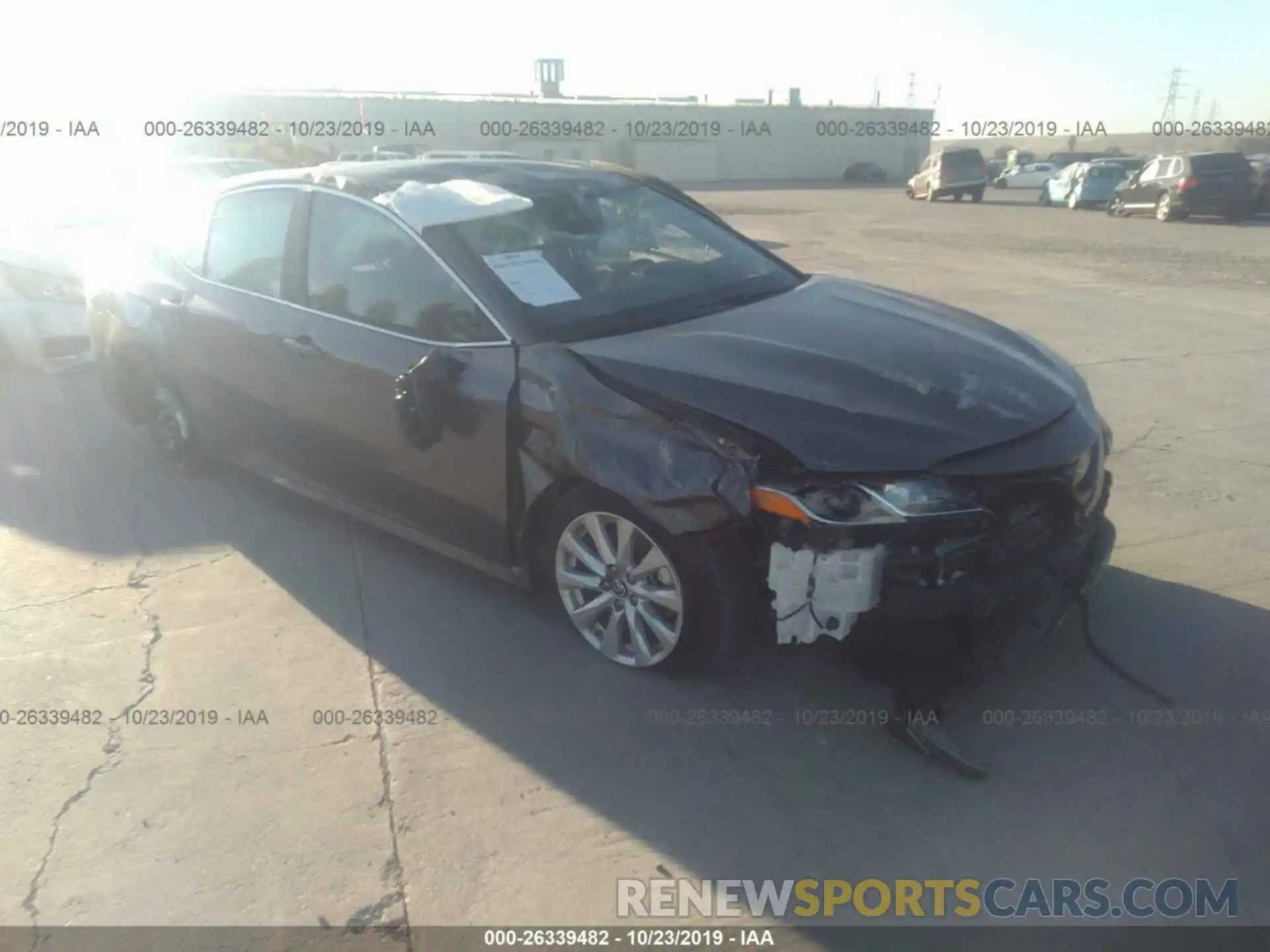 1 Photograph of a damaged car 4T1B11HK5KU241139 TOYOTA CAMRY 2019