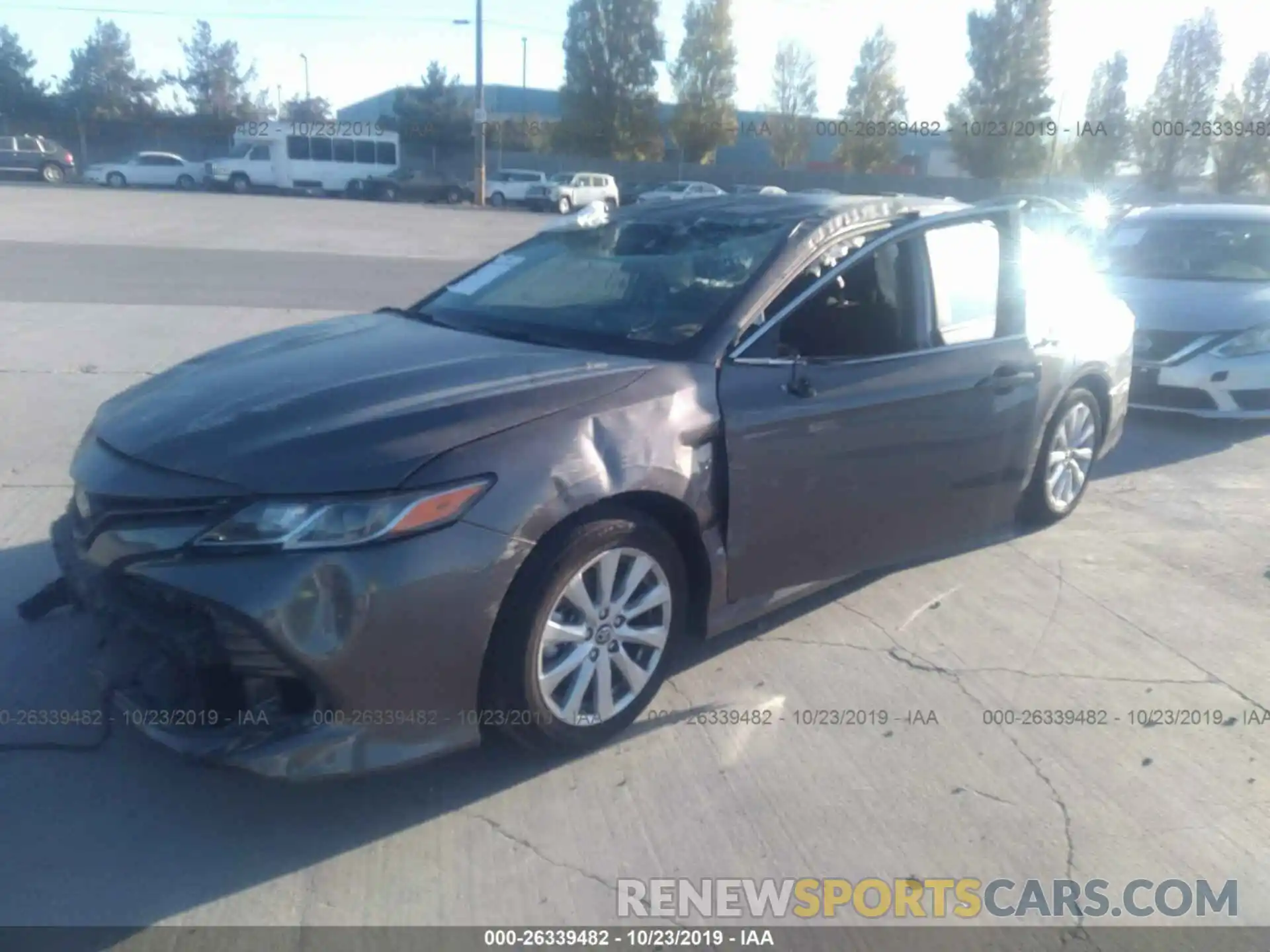 2 Photograph of a damaged car 4T1B11HK5KU241139 TOYOTA CAMRY 2019