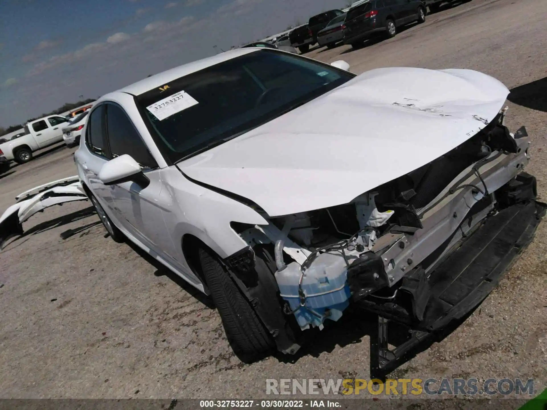 1 Photograph of a damaged car 4T1B11HK5KU241593 TOYOTA CAMRY 2019