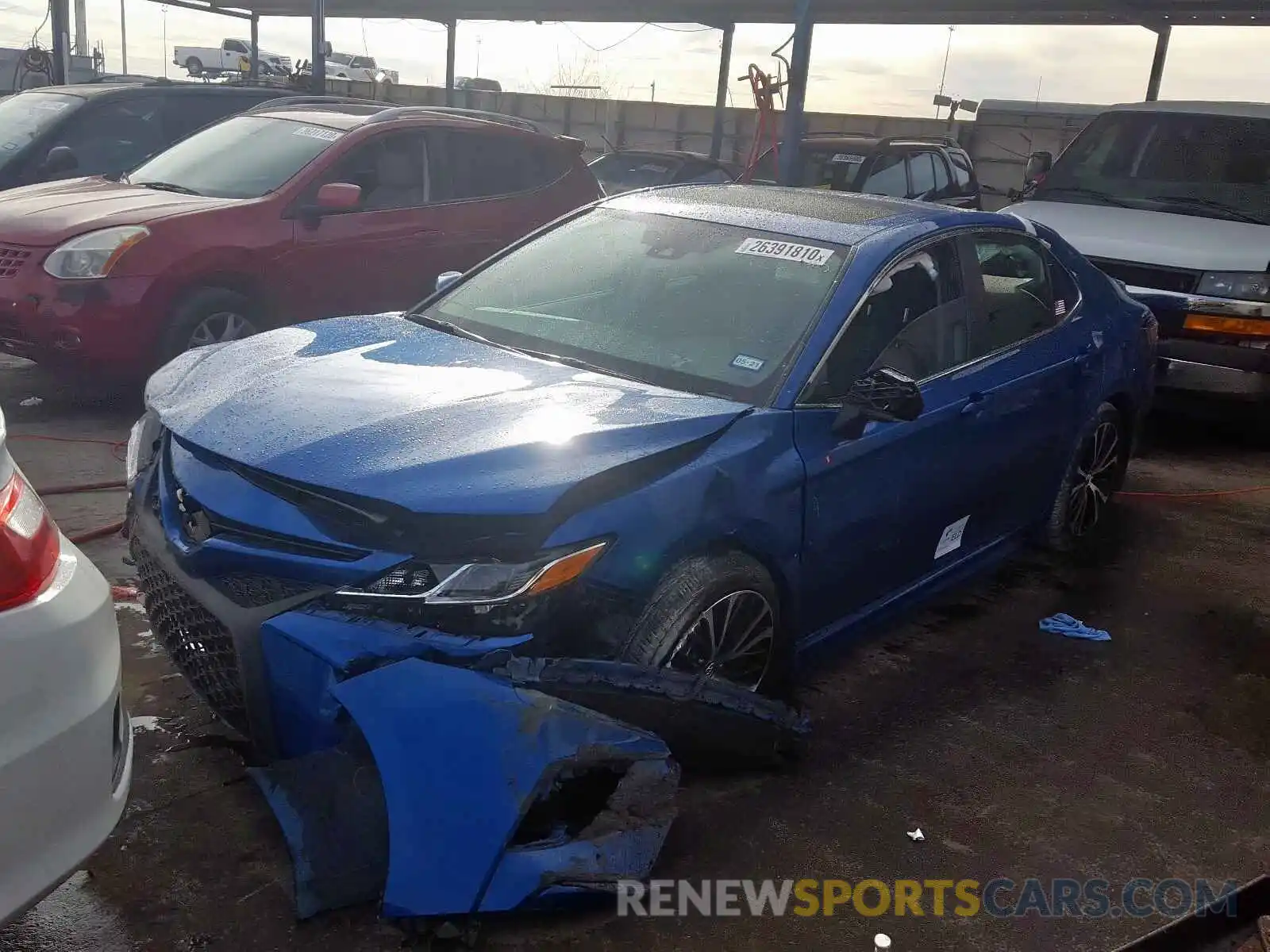 2 Photograph of a damaged car 4T1B11HK5KU241741 TOYOTA CAMRY 2019