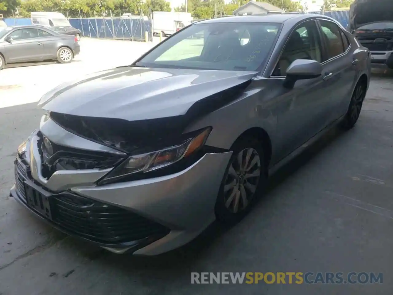 2 Photograph of a damaged car 4T1B11HK5KU242176 TOYOTA CAMRY 2019