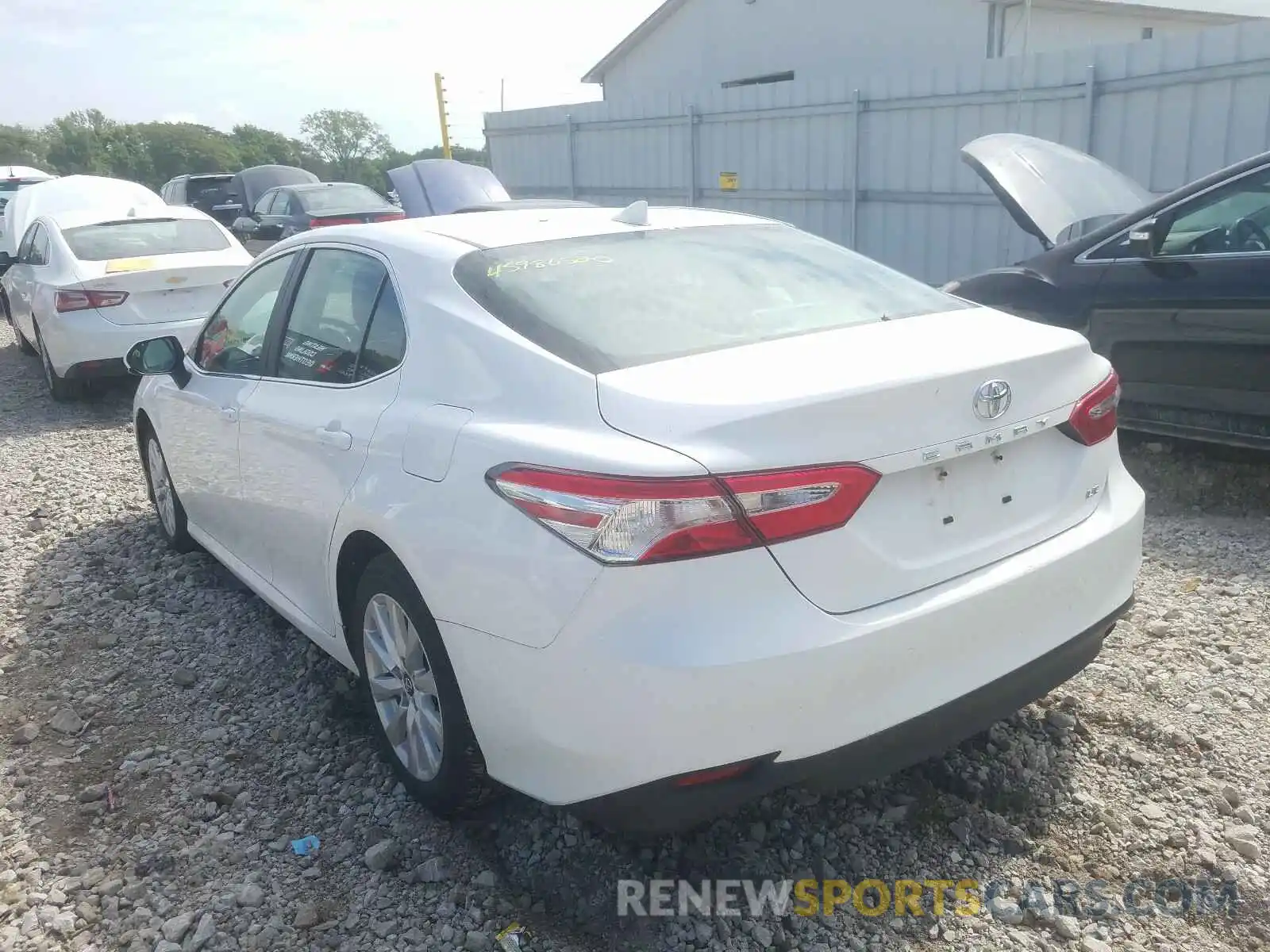 3 Photograph of a damaged car 4T1B11HK5KU242887 TOYOTA CAMRY 2019