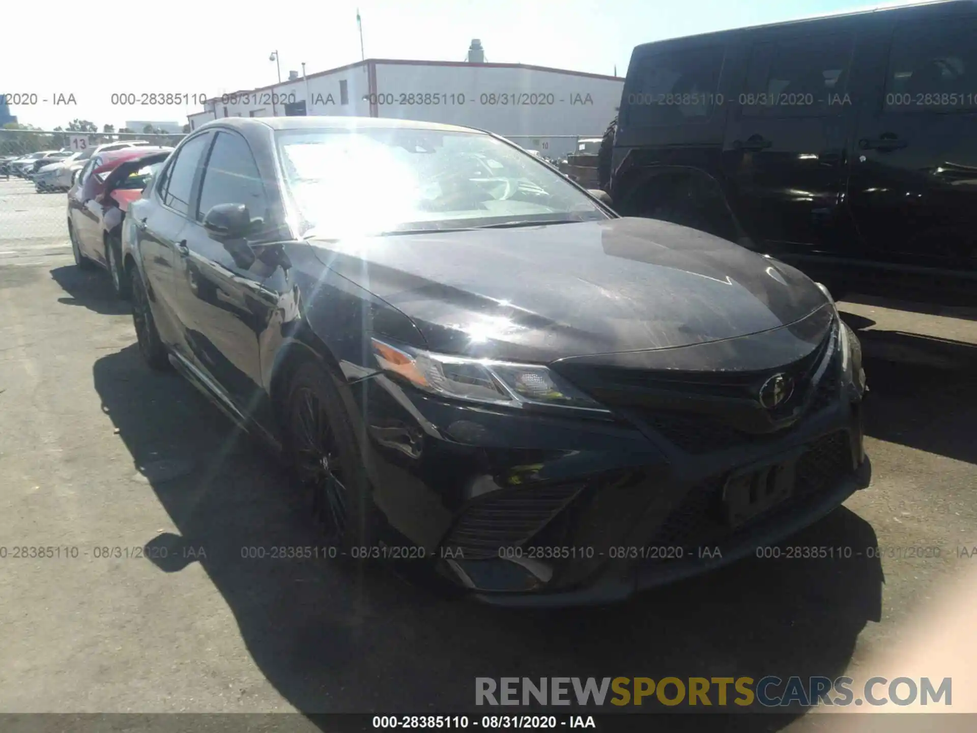 1 Photograph of a damaged car 4T1B11HK5KU243165 TOYOTA CAMRY 2019