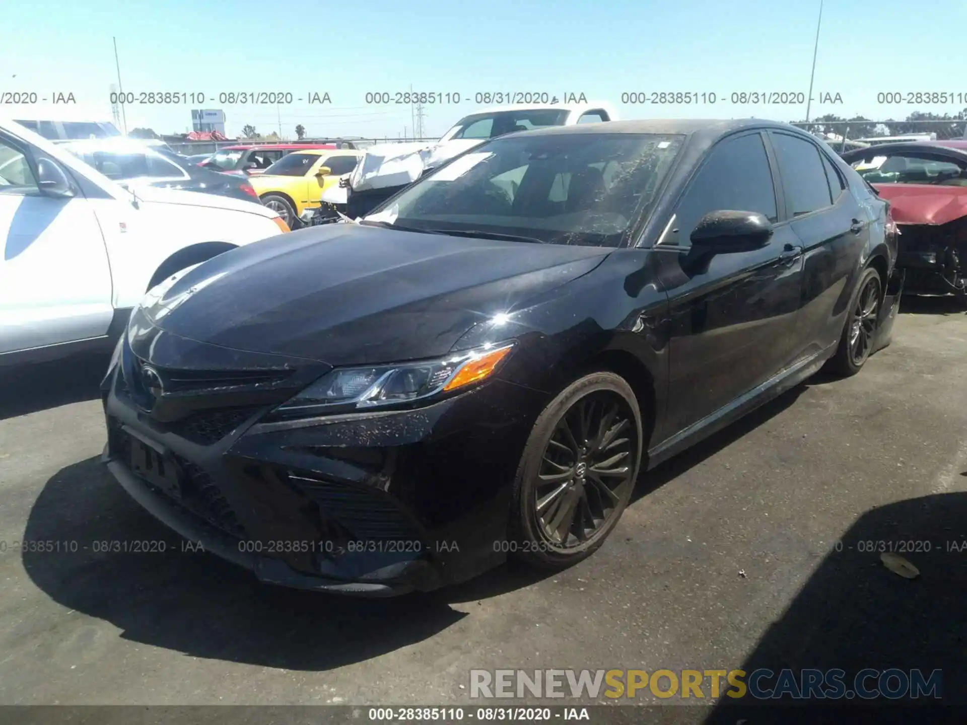 2 Photograph of a damaged car 4T1B11HK5KU243165 TOYOTA CAMRY 2019