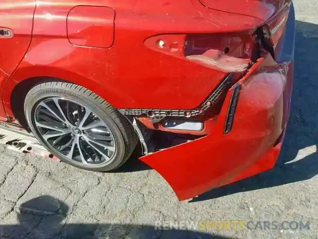 9 Photograph of a damaged car 4T1B11HK5KU243344 TOYOTA CAMRY 2019