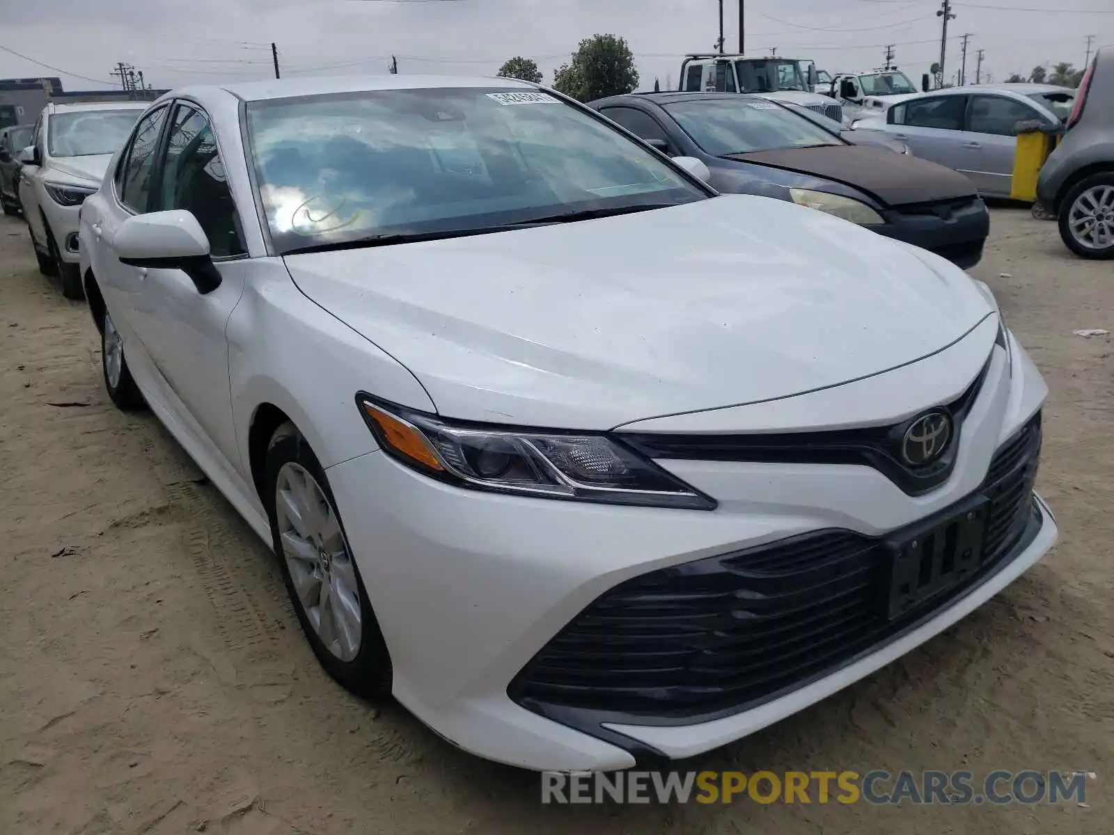 1 Photograph of a damaged car 4T1B11HK5KU243439 TOYOTA CAMRY 2019