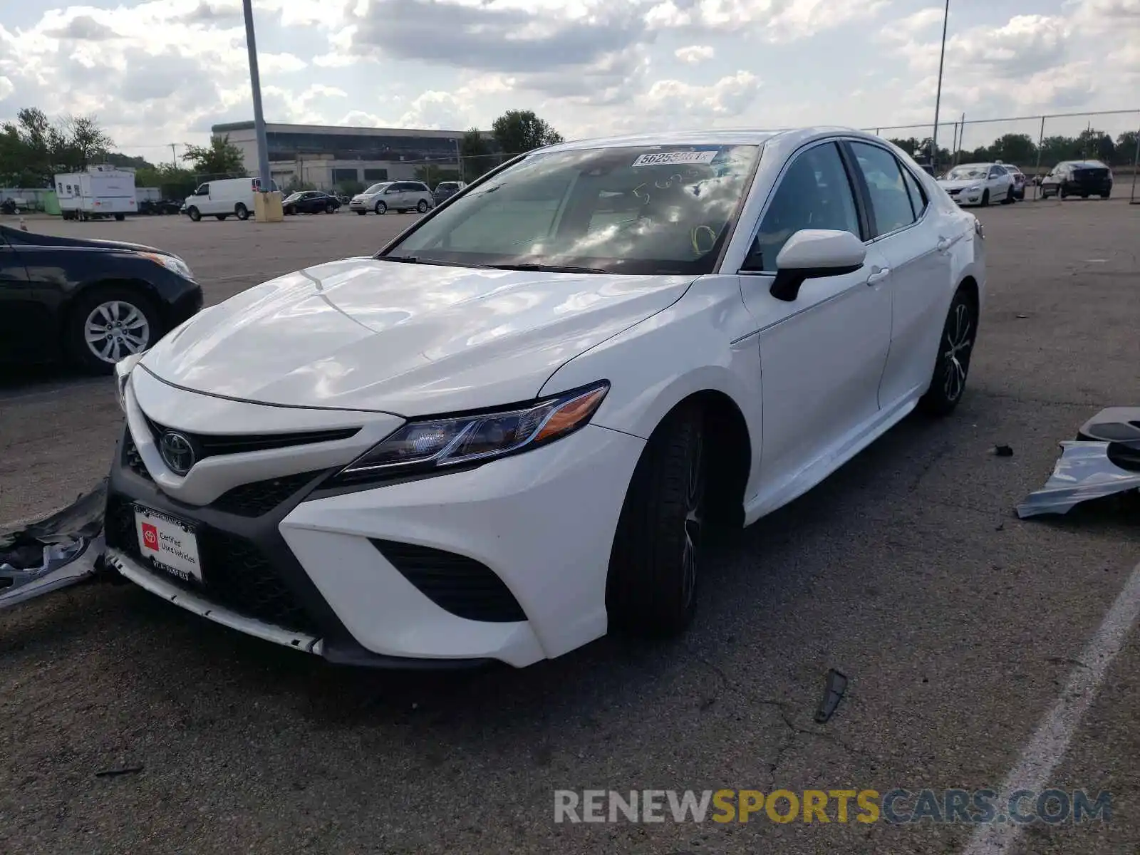 2 Photograph of a damaged car 4T1B11HK5KU245885 TOYOTA CAMRY 2019