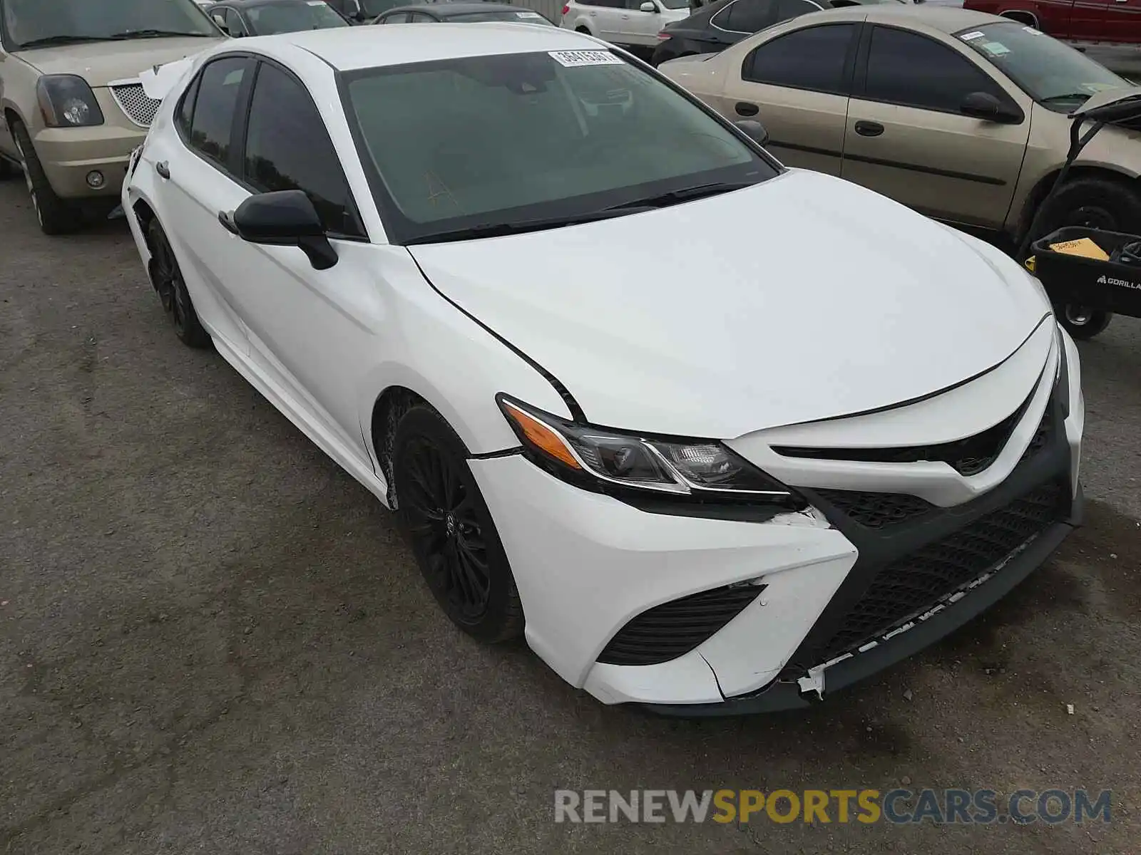 1 Photograph of a damaged car 4T1B11HK5KU245997 TOYOTA CAMRY 2019