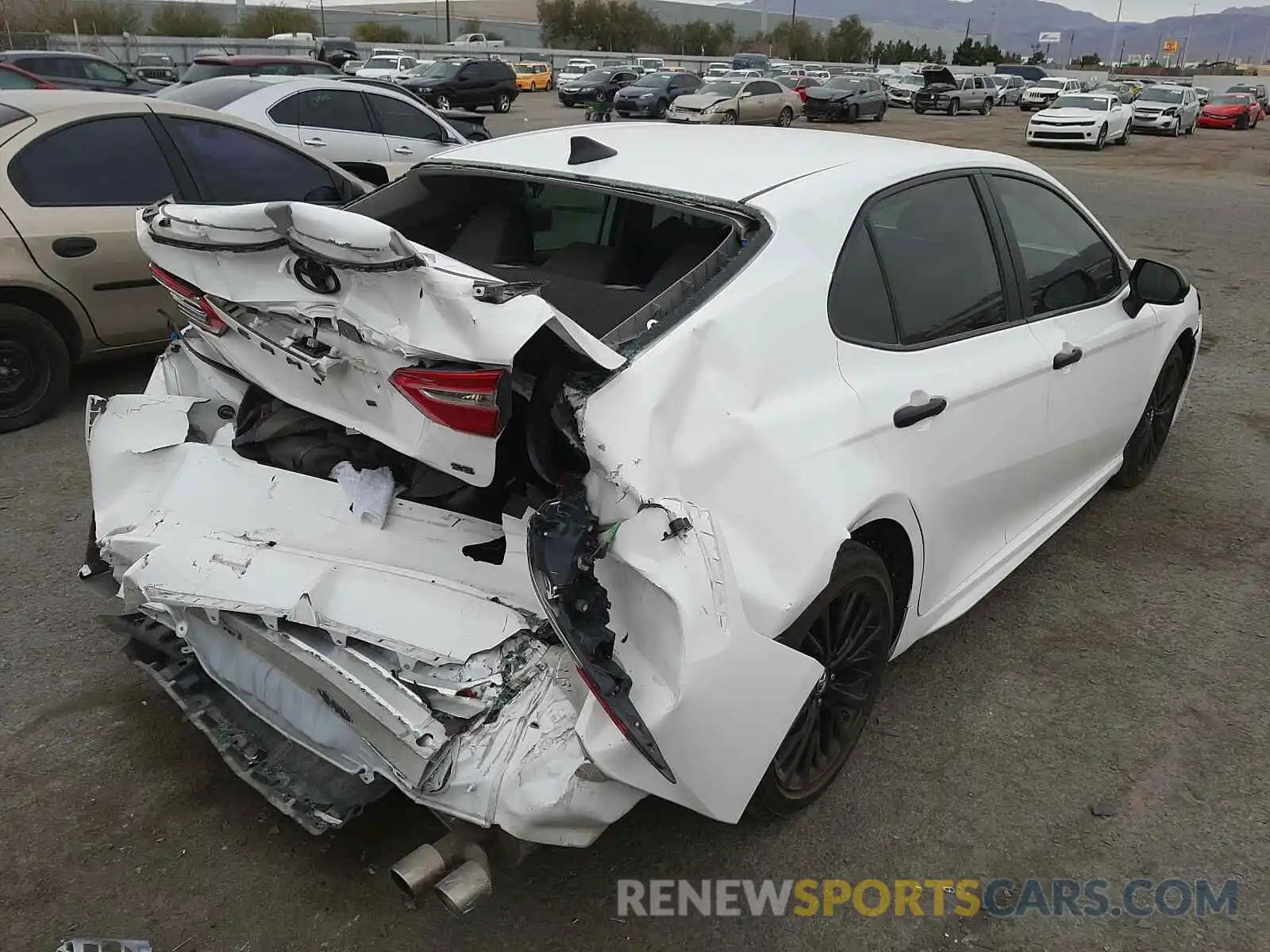 4 Photograph of a damaged car 4T1B11HK5KU245997 TOYOTA CAMRY 2019