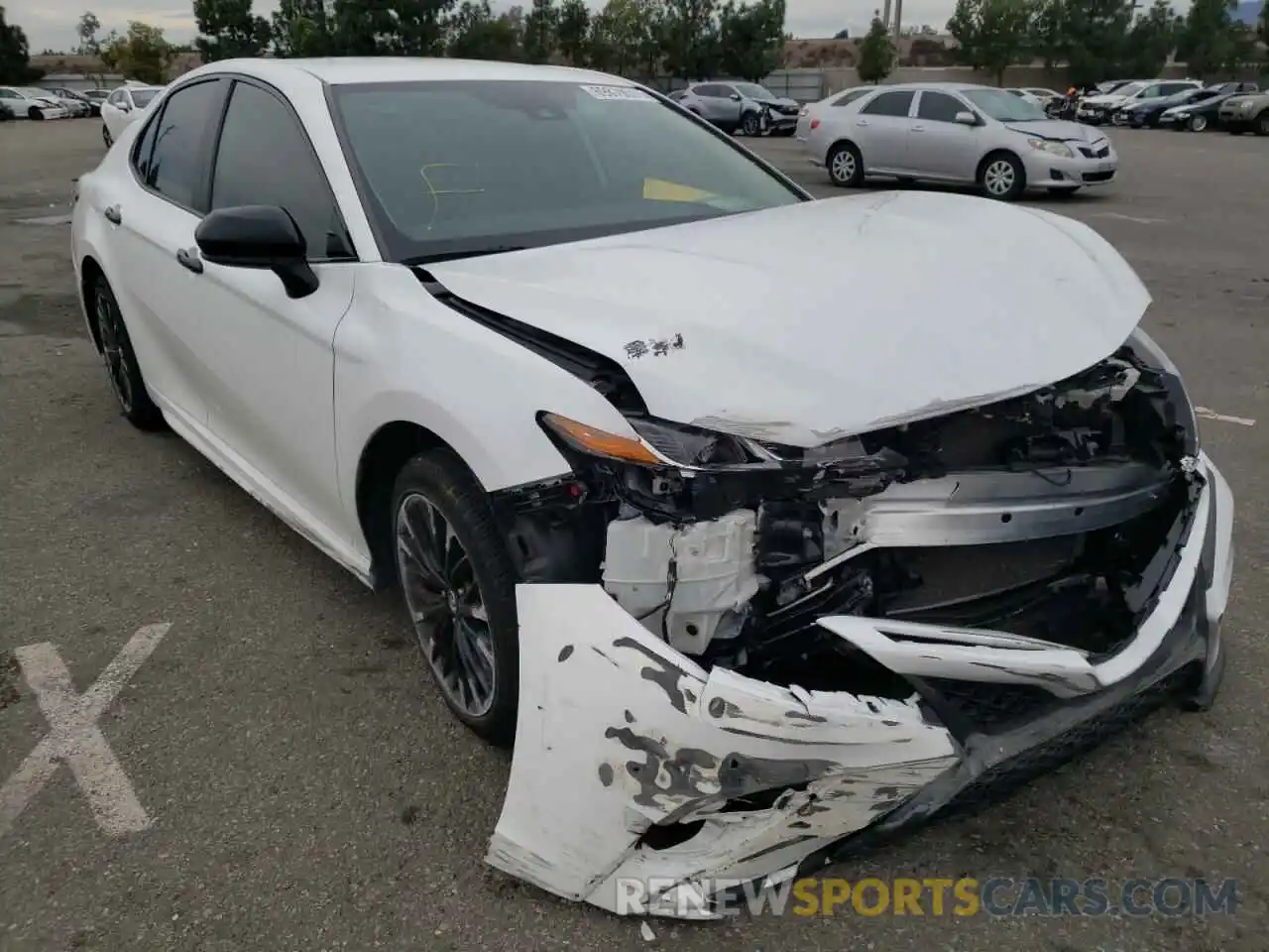 1 Photograph of a damaged car 4T1B11HK5KU247345 TOYOTA CAMRY 2019