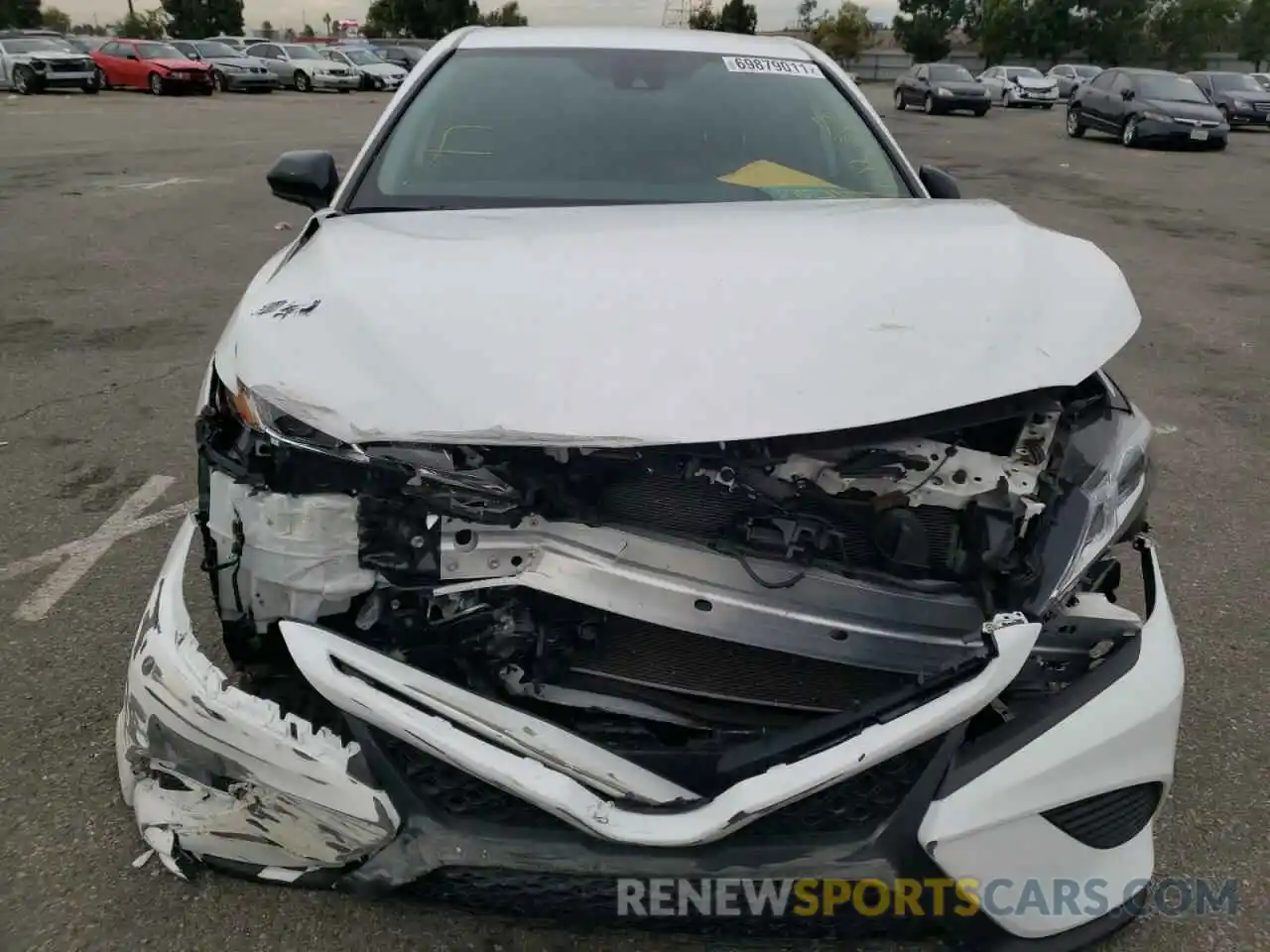 9 Photograph of a damaged car 4T1B11HK5KU247345 TOYOTA CAMRY 2019