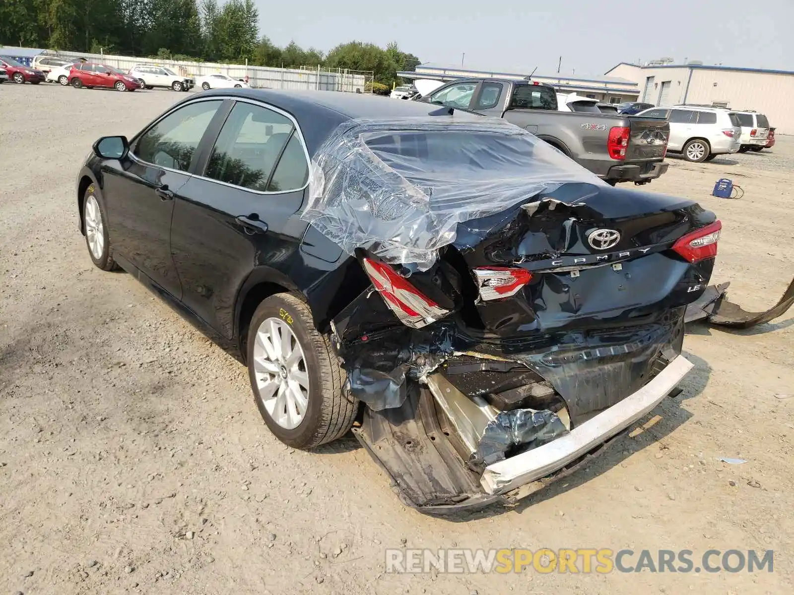 3 Photograph of a damaged car 4T1B11HK5KU247863 TOYOTA CAMRY 2019