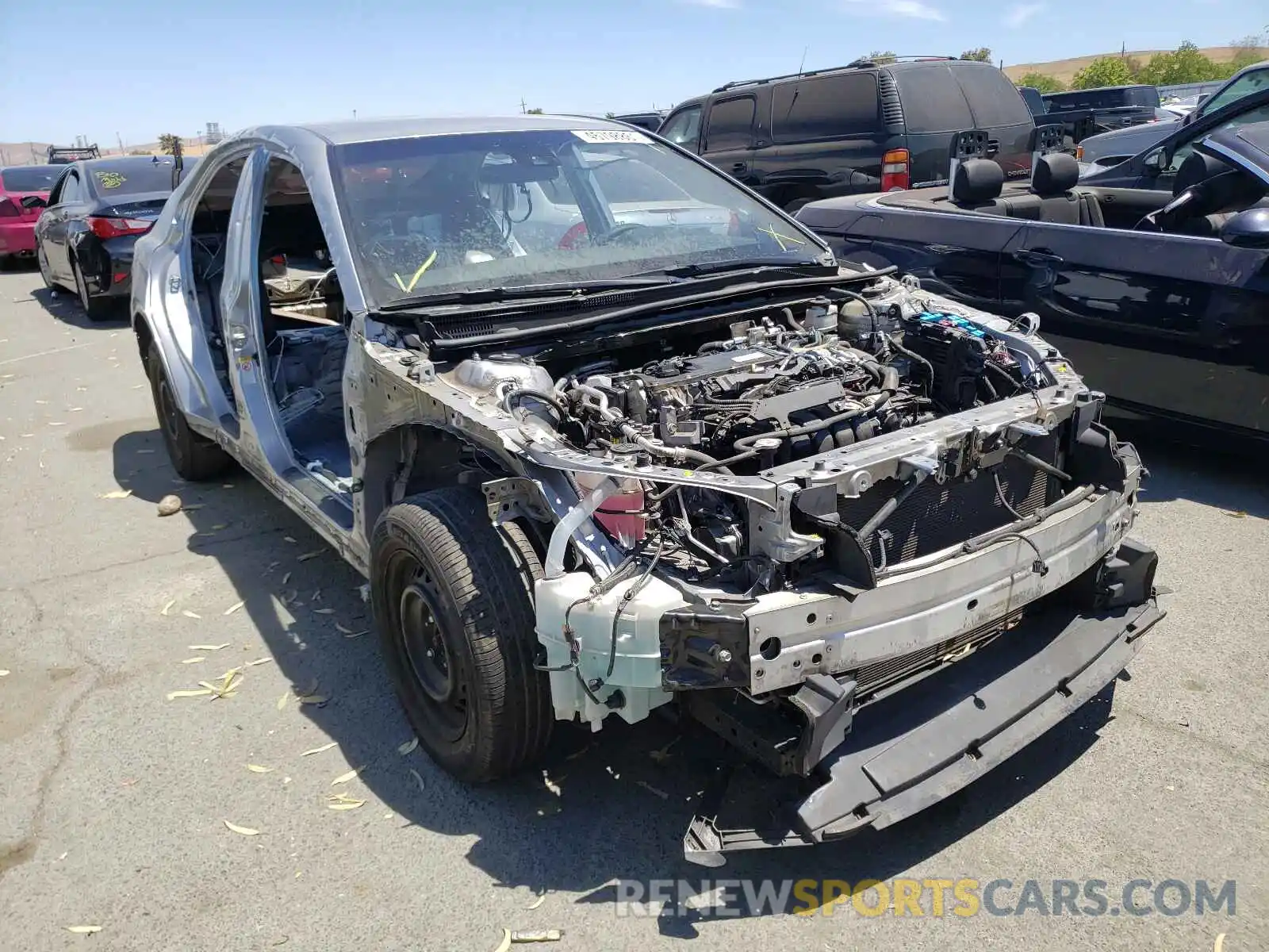 1 Photograph of a damaged car 4T1B11HK5KU247913 TOYOTA CAMRY 2019