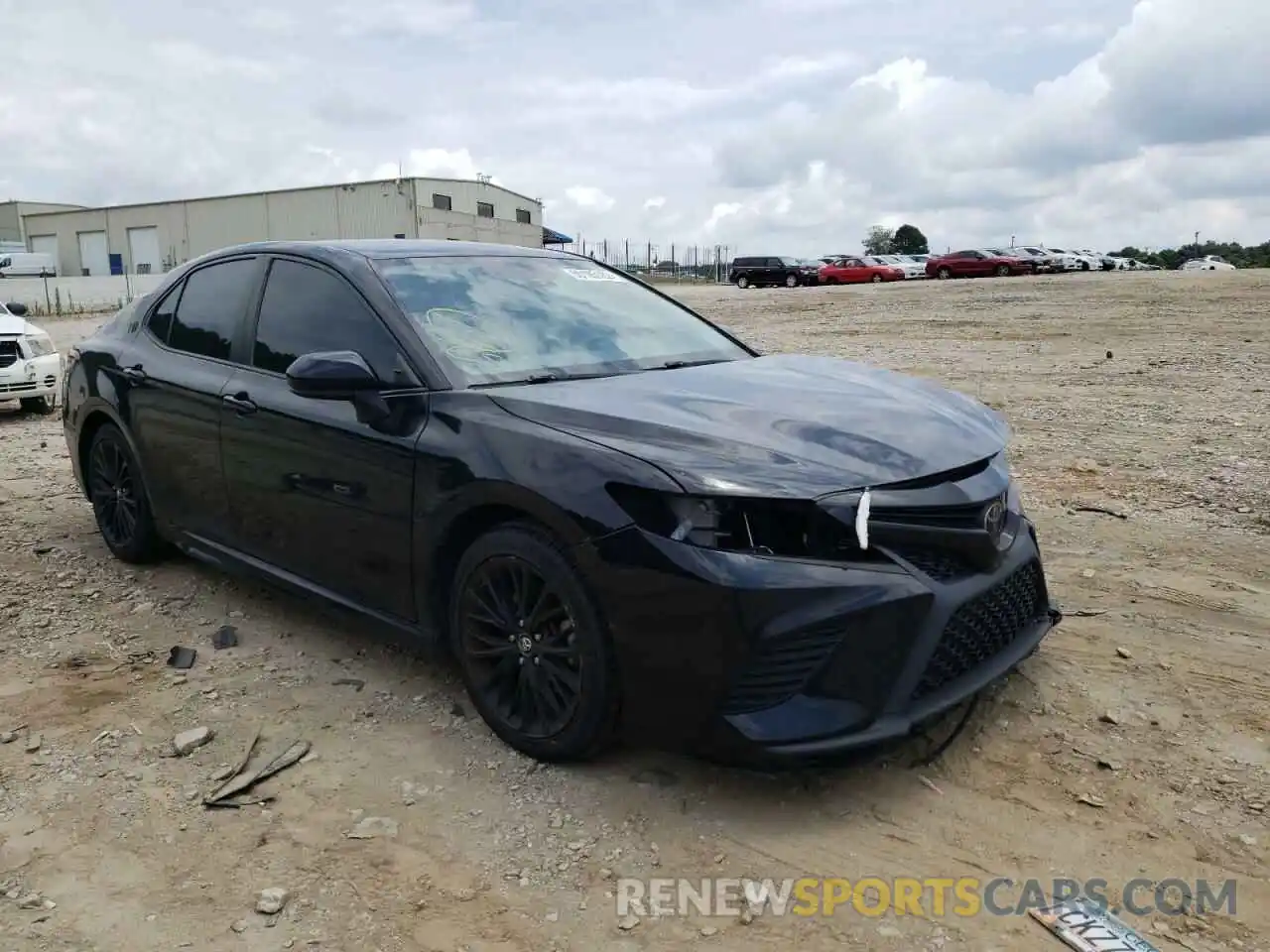 1 Photograph of a damaged car 4T1B11HK5KU248222 TOYOTA CAMRY 2019