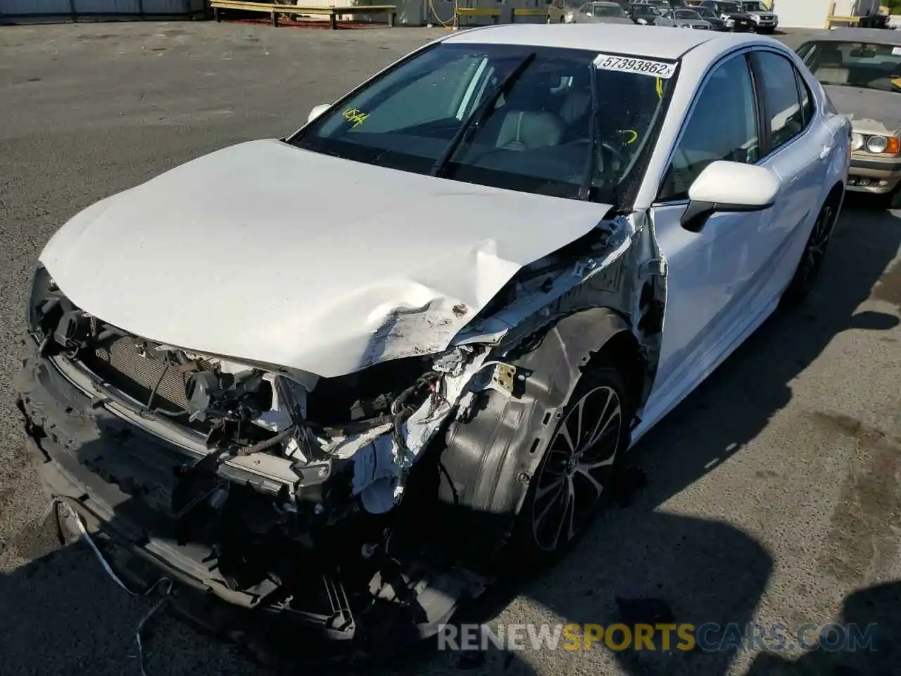 2 Photograph of a damaged car 4T1B11HK5KU249239 TOYOTA CAMRY 2019