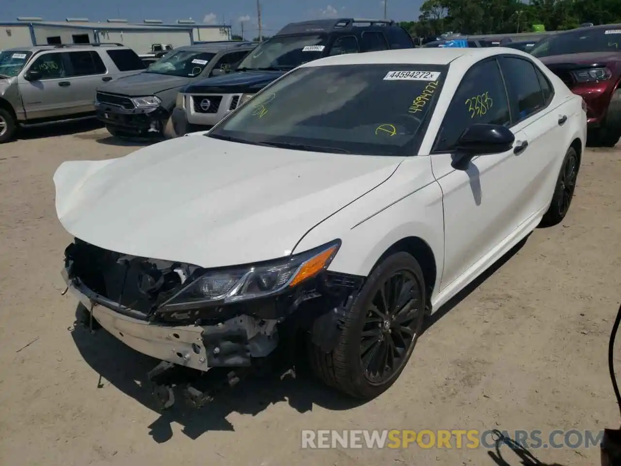 2 Photograph of a damaged car 4T1B11HK5KU249838 TOYOTA CAMRY 2019