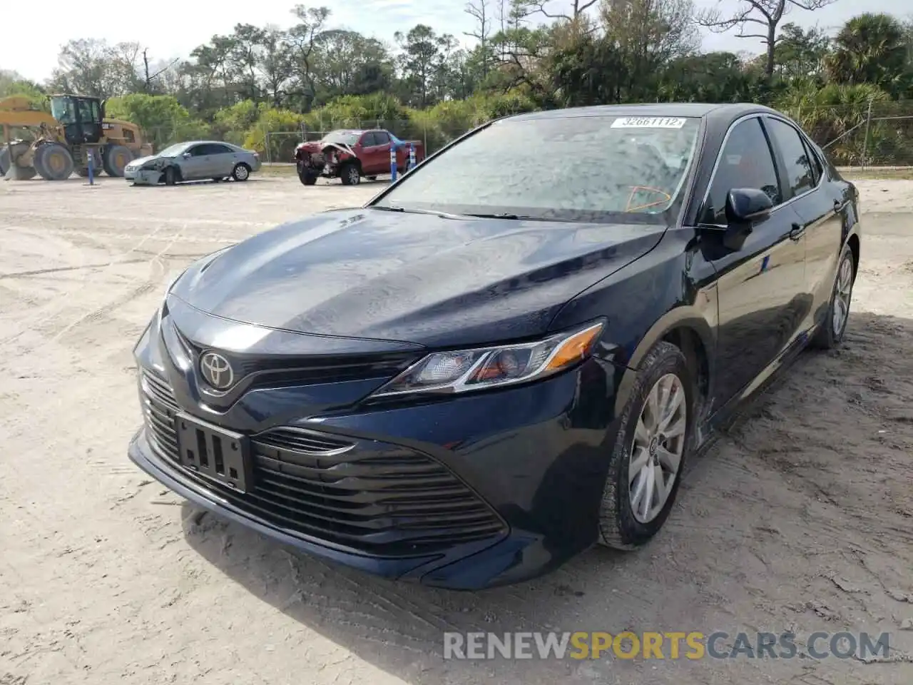 2 Photograph of a damaged car 4T1B11HK5KU250987 TOYOTA CAMRY 2019