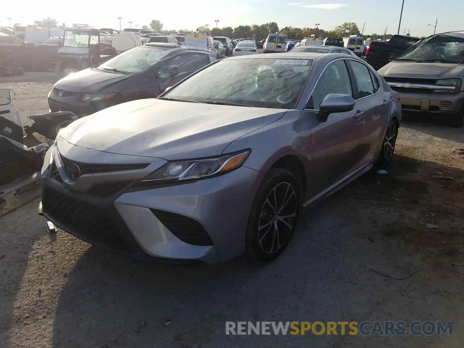 2 Photograph of a damaged car 4T1B11HK5KU252030 TOYOTA CAMRY 2019