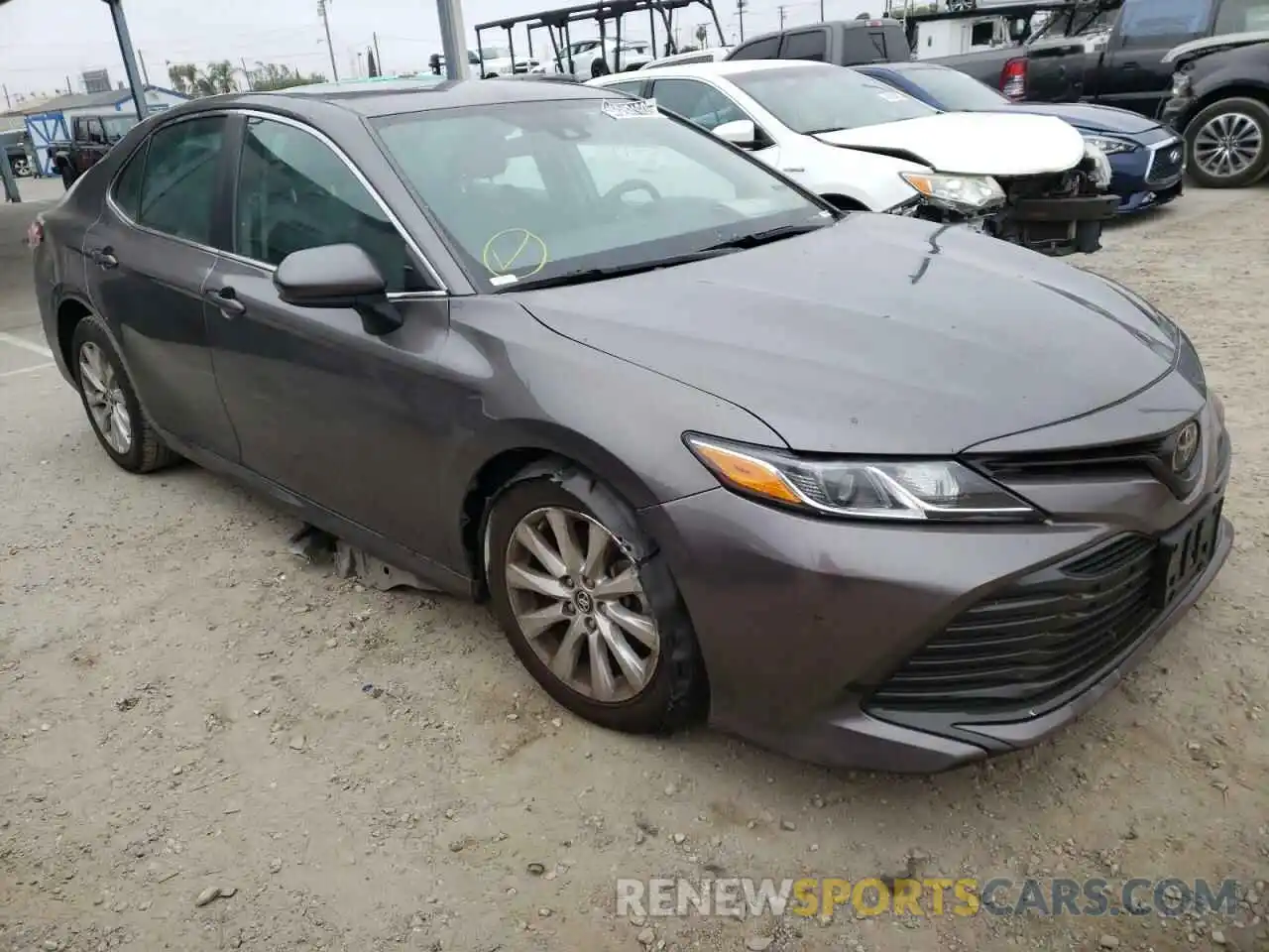 1 Photograph of a damaged car 4T1B11HK5KU253419 TOYOTA CAMRY 2019