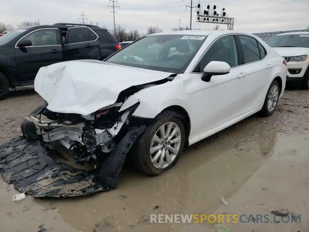 2 Photograph of a damaged car 4T1B11HK5KU253498 TOYOTA CAMRY 2019