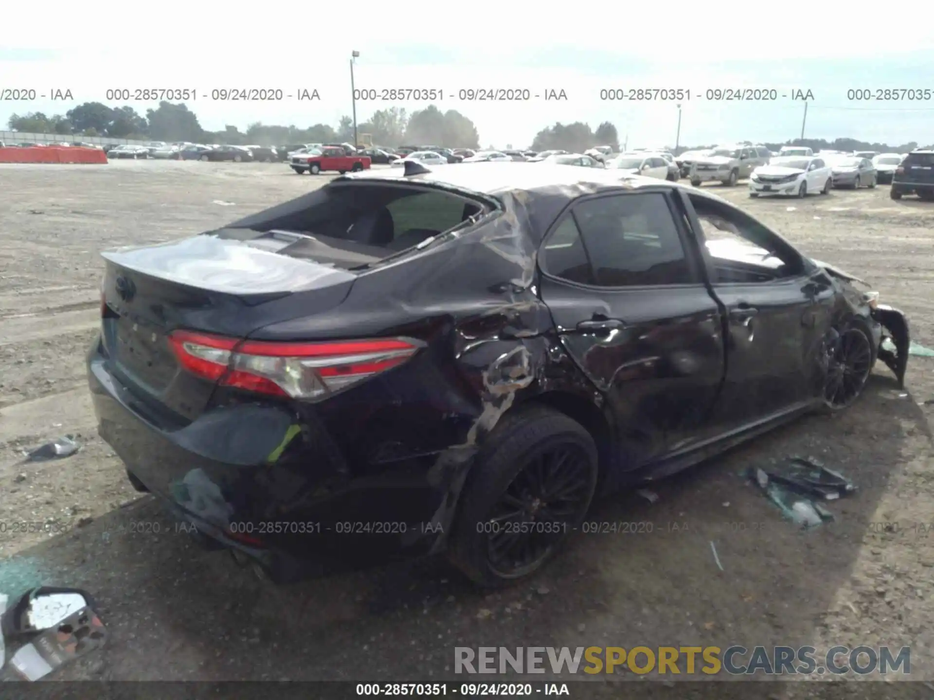 4 Photograph of a damaged car 4T1B11HK5KU254148 TOYOTA CAMRY 2019