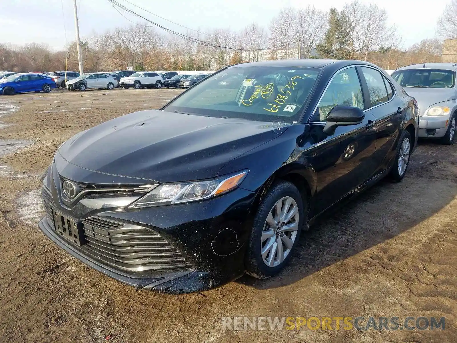 2 Photograph of a damaged car 4T1B11HK5KU254957 TOYOTA CAMRY 2019