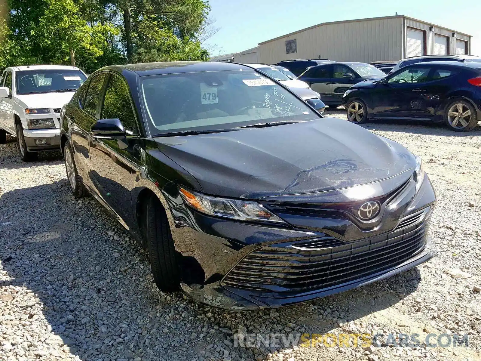 1 Photograph of a damaged car 4T1B11HK5KU255705 TOYOTA CAMRY 2019