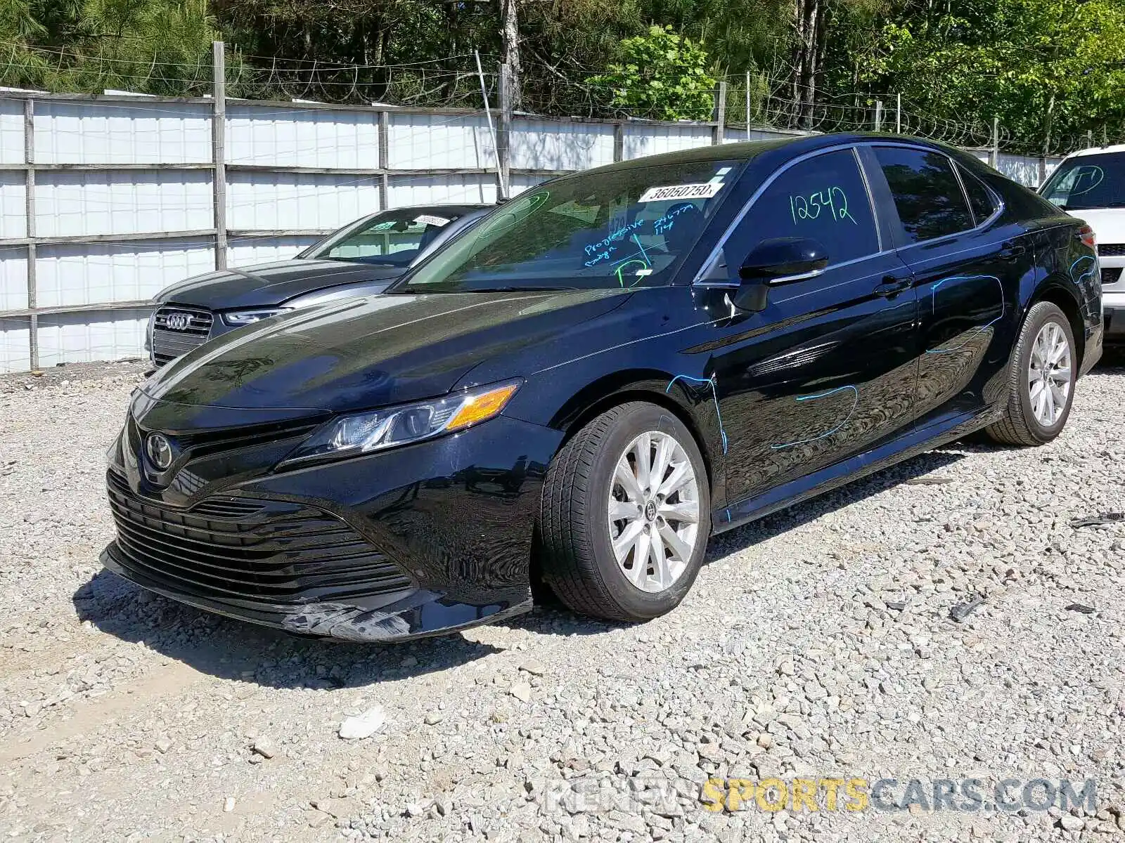 2 Photograph of a damaged car 4T1B11HK5KU255705 TOYOTA CAMRY 2019