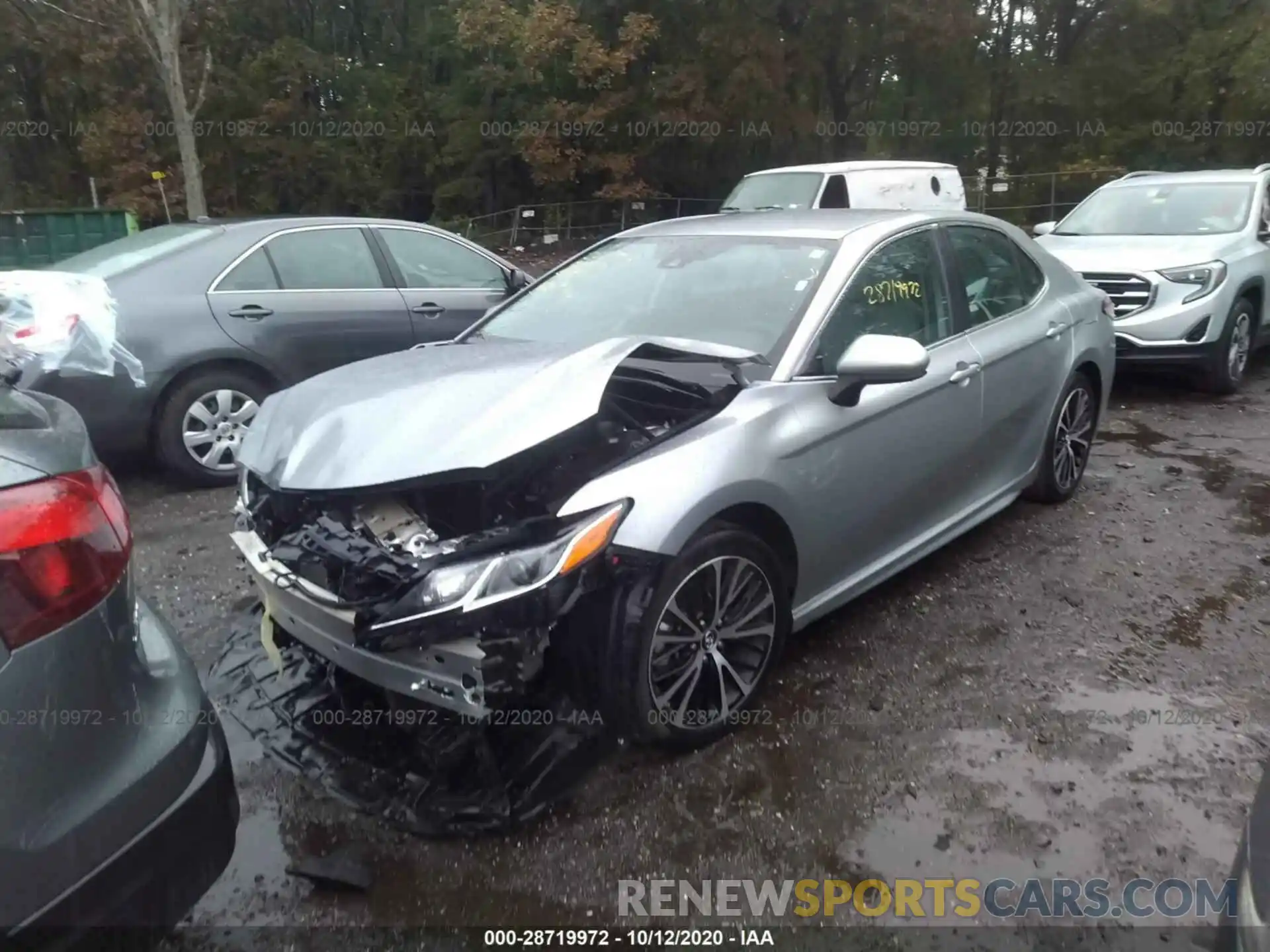 2 Photograph of a damaged car 4T1B11HK5KU255901 TOYOTA CAMRY 2019