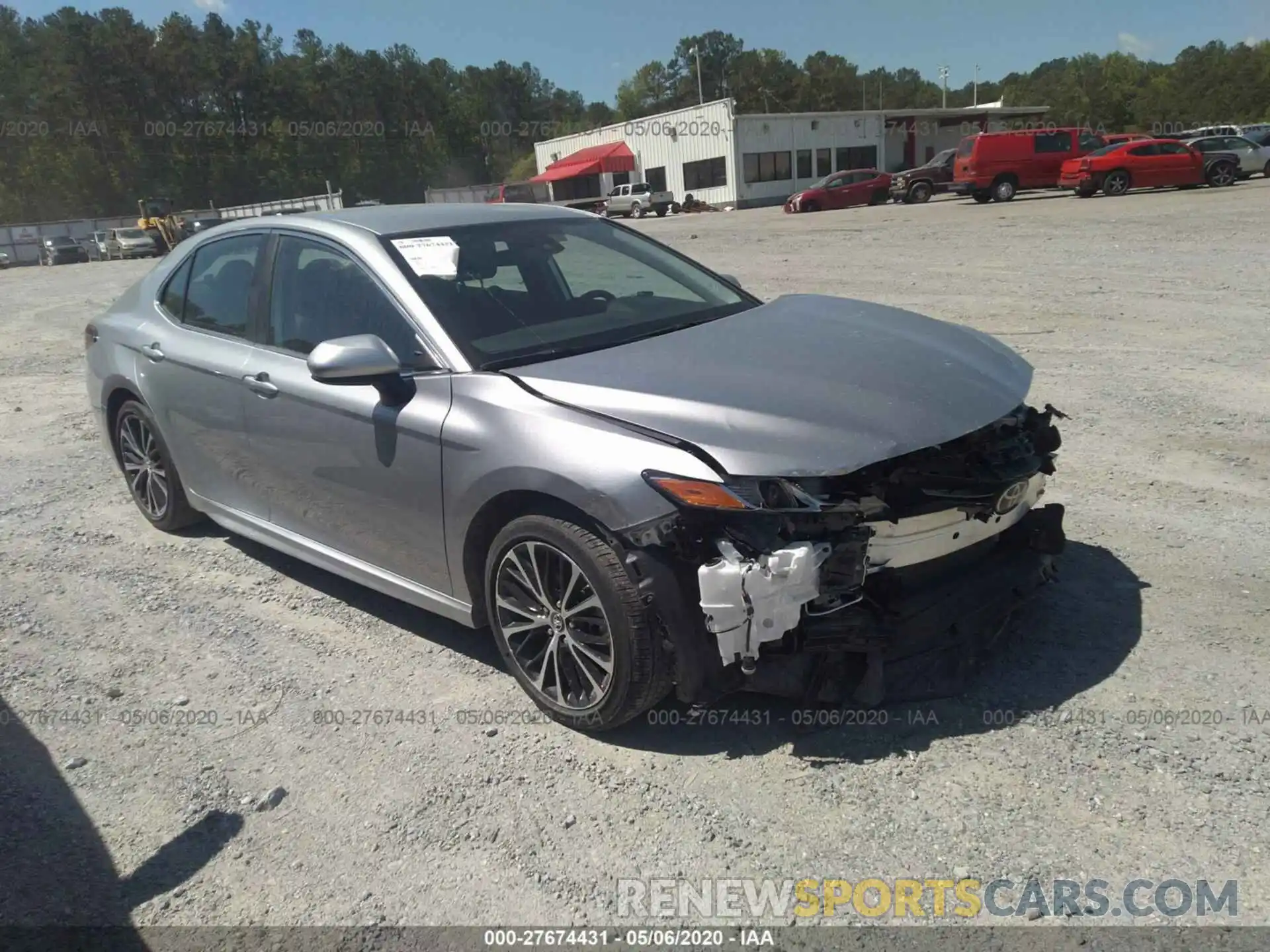 1 Photograph of a damaged car 4T1B11HK5KU256658 TOYOTA CAMRY 2019