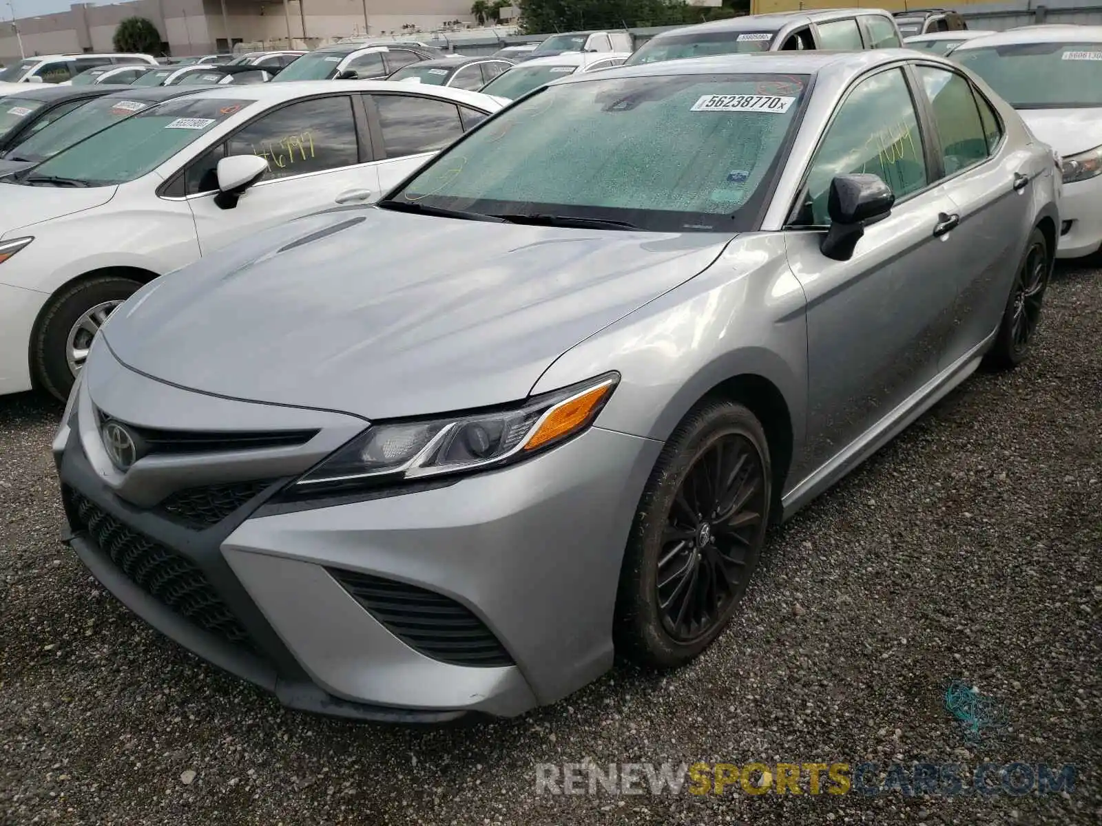 2 Photograph of a damaged car 4T1B11HK5KU257602 TOYOTA CAMRY 2019