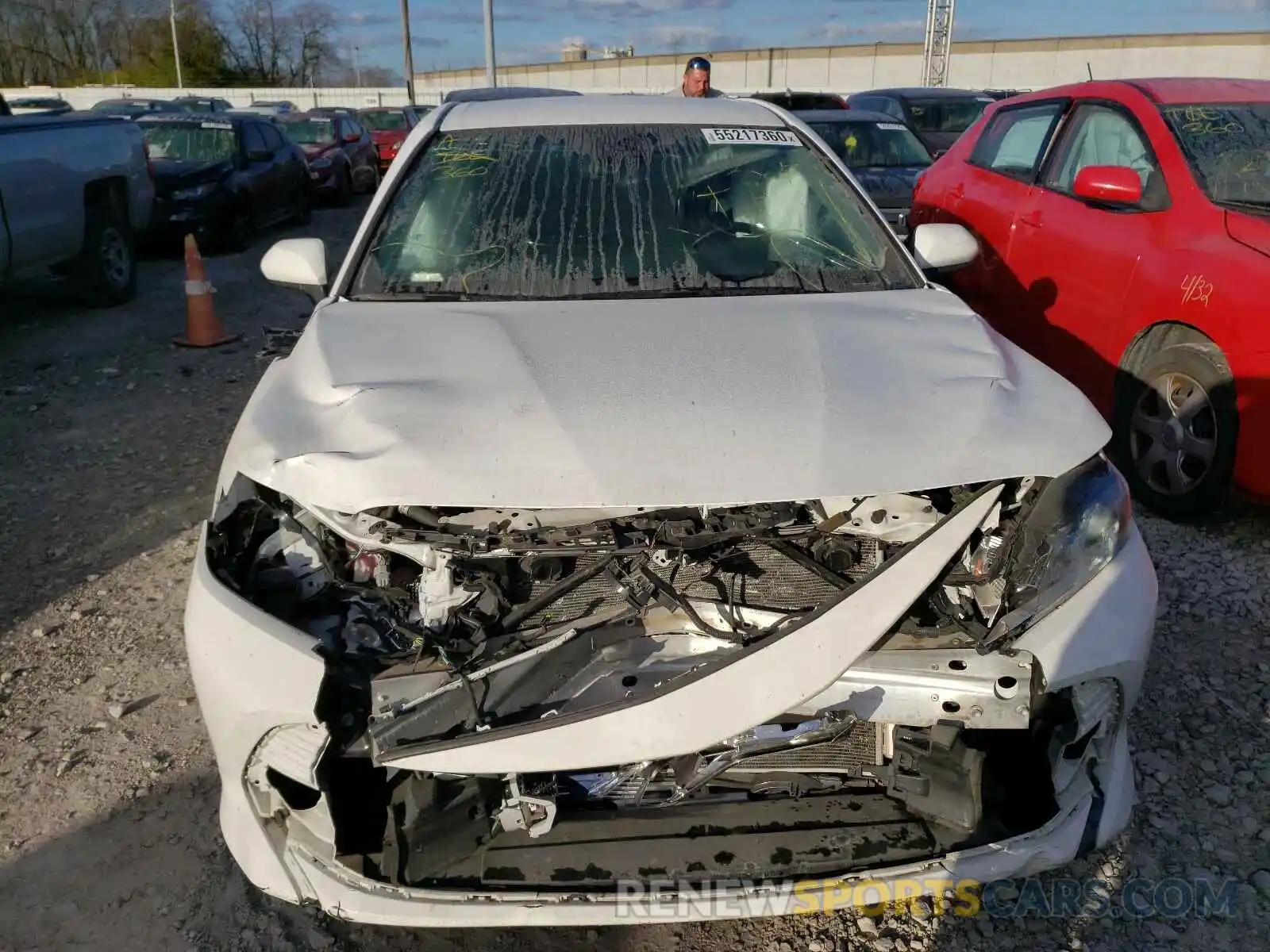 9 Photograph of a damaged car 4T1B11HK5KU258006 TOYOTA CAMRY 2019