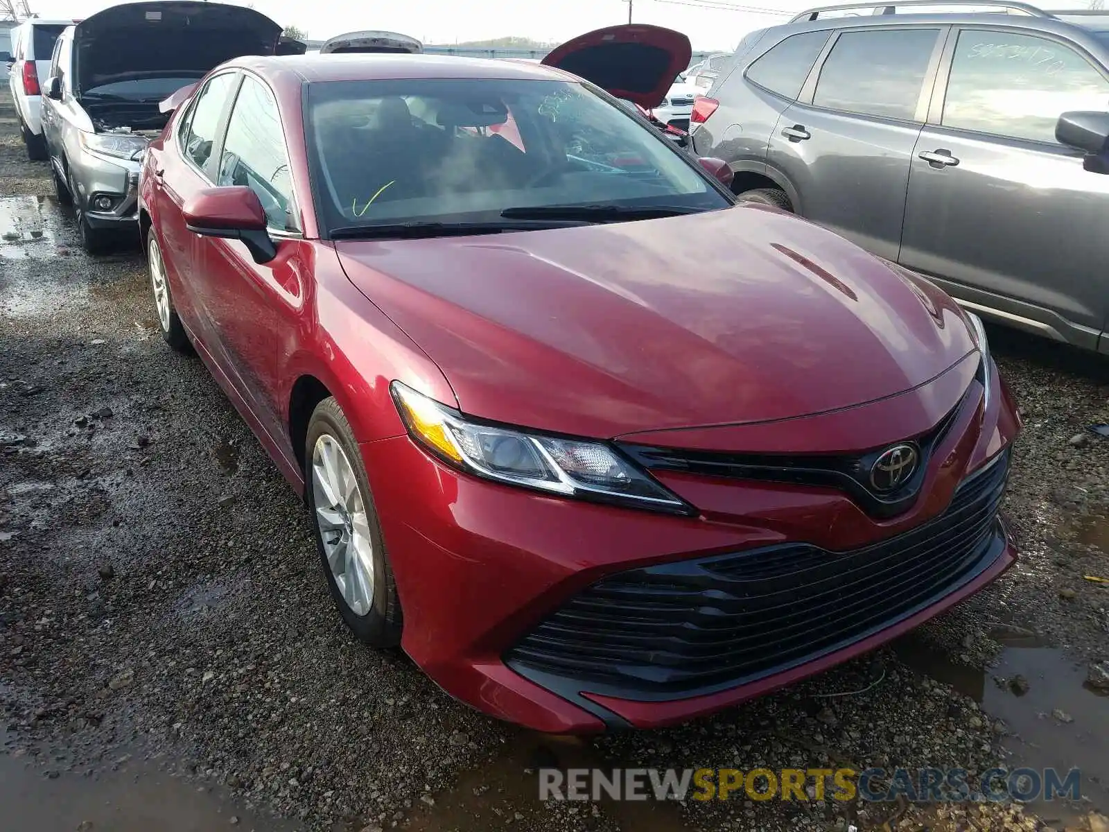 1 Photograph of a damaged car 4T1B11HK5KU258300 TOYOTA CAMRY 2019