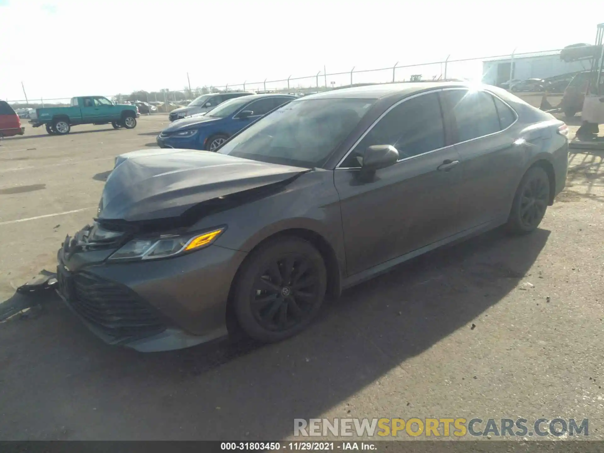 2 Photograph of a damaged car 4T1B11HK5KU259995 TOYOTA CAMRY 2019