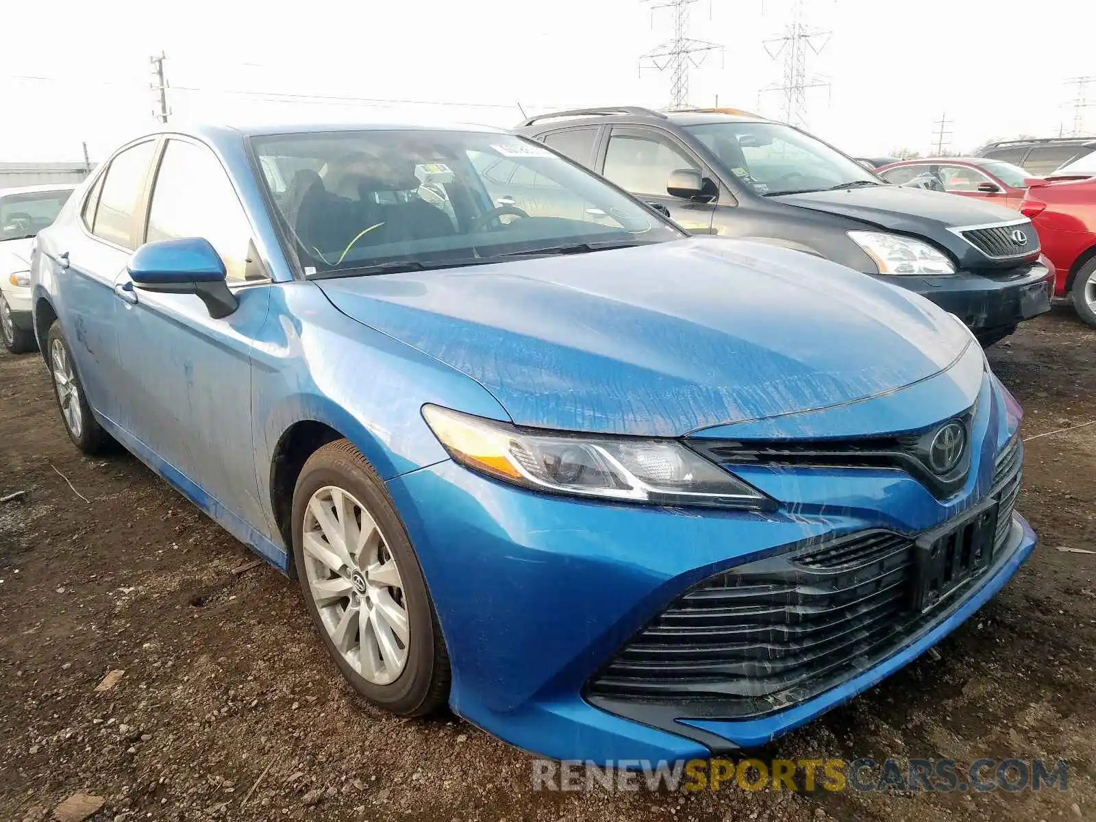 1 Photograph of a damaged car 4T1B11HK5KU260550 TOYOTA CAMRY 2019