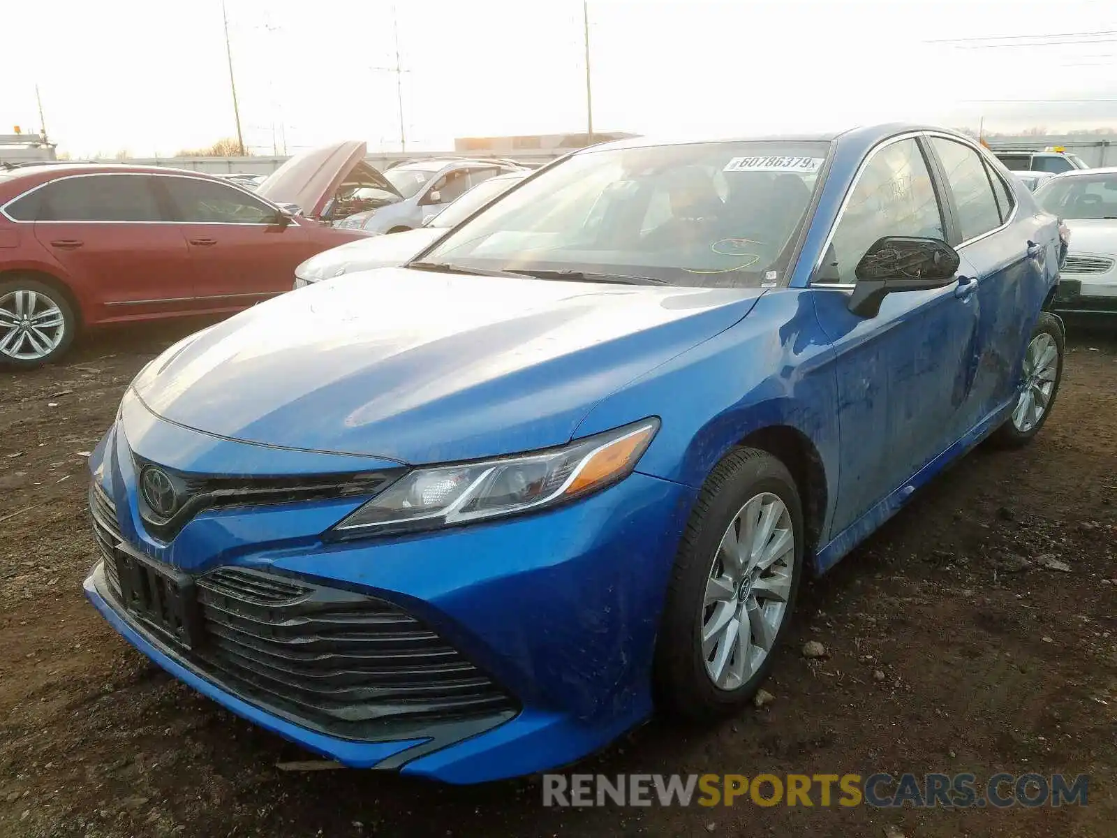 2 Photograph of a damaged car 4T1B11HK5KU260550 TOYOTA CAMRY 2019