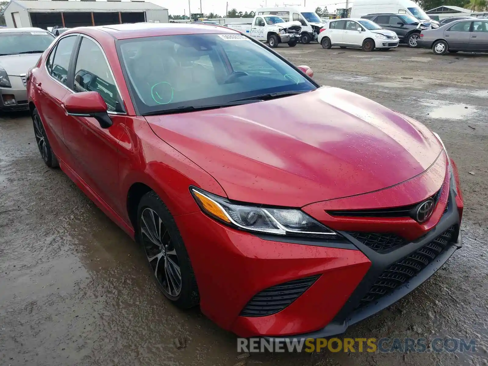 1 Photograph of a damaged car 4T1B11HK5KU262380 TOYOTA CAMRY 2019