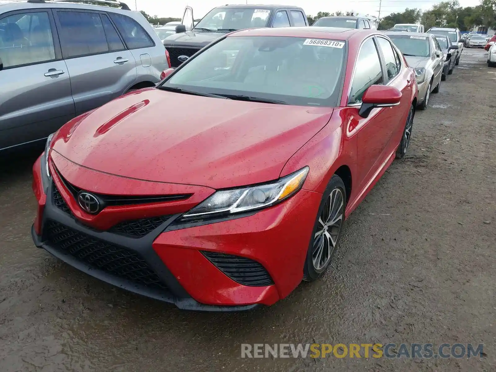 2 Photograph of a damaged car 4T1B11HK5KU262380 TOYOTA CAMRY 2019