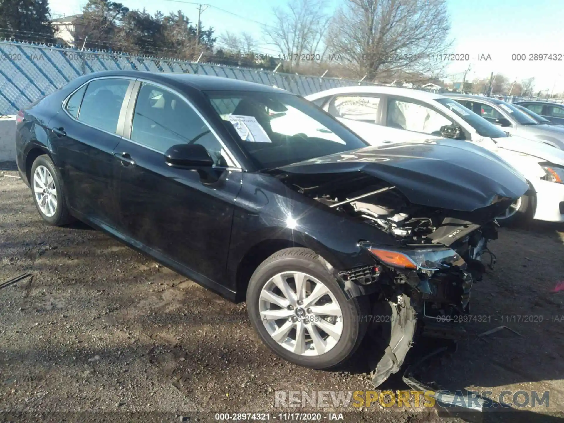 1 Photograph of a damaged car 4T1B11HK5KU263626 TOYOTA CAMRY 2019