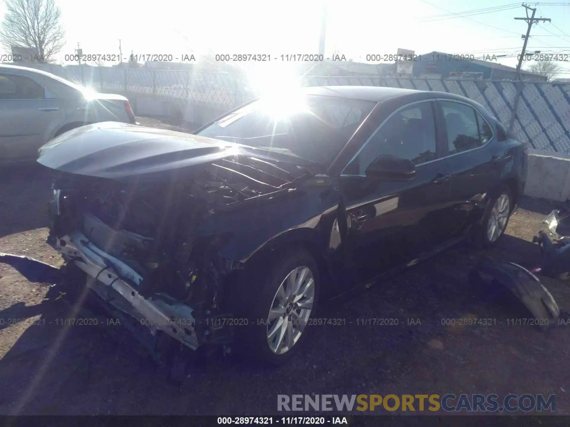 2 Photograph of a damaged car 4T1B11HK5KU263626 TOYOTA CAMRY 2019