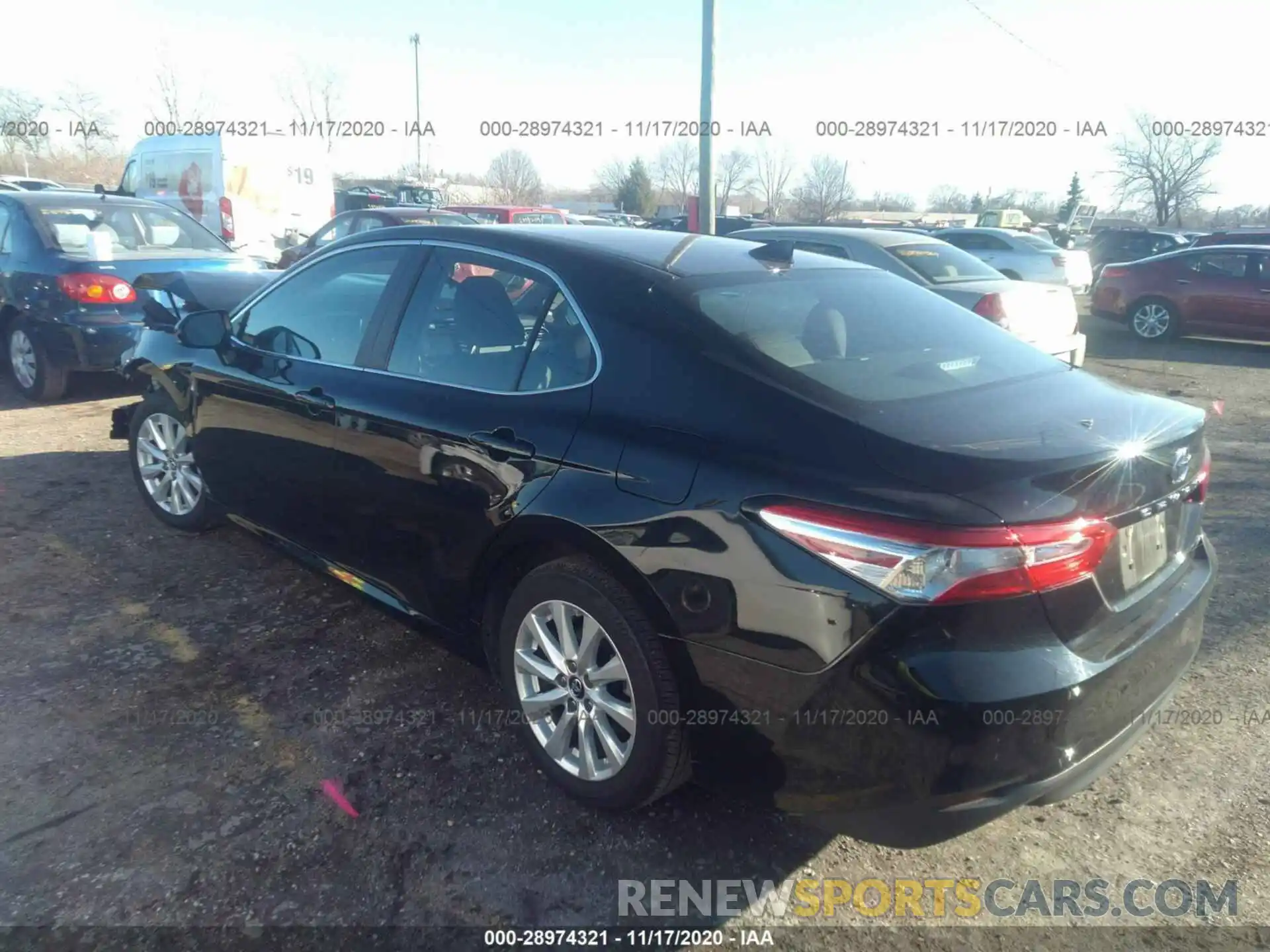 3 Photograph of a damaged car 4T1B11HK5KU263626 TOYOTA CAMRY 2019