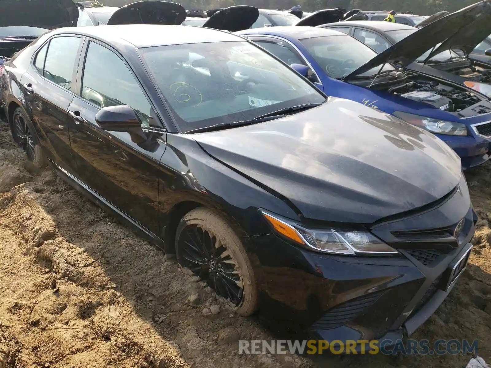 1 Photograph of a damaged car 4T1B11HK5KU263660 TOYOTA CAMRY 2019