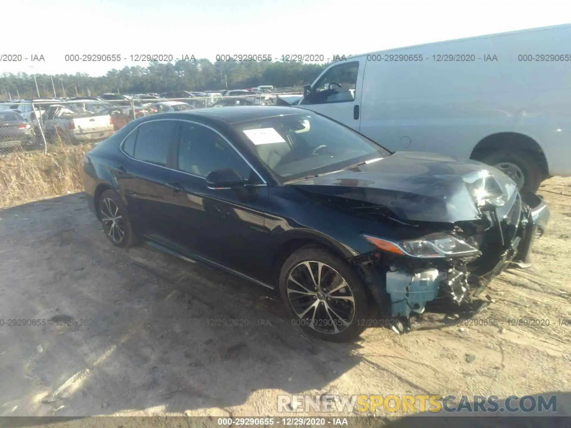 1 Photograph of a damaged car 4T1B11HK5KU263884 TOYOTA CAMRY 2019