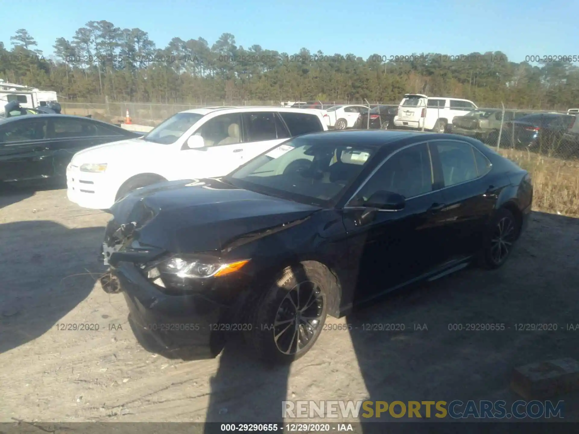 2 Photograph of a damaged car 4T1B11HK5KU263884 TOYOTA CAMRY 2019