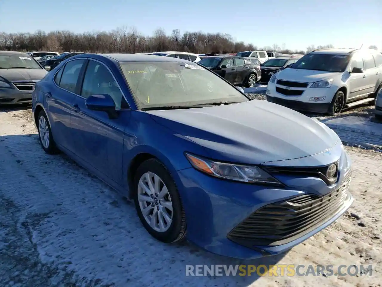 1 Photograph of a damaged car 4T1B11HK5KU266221 TOYOTA CAMRY 2019