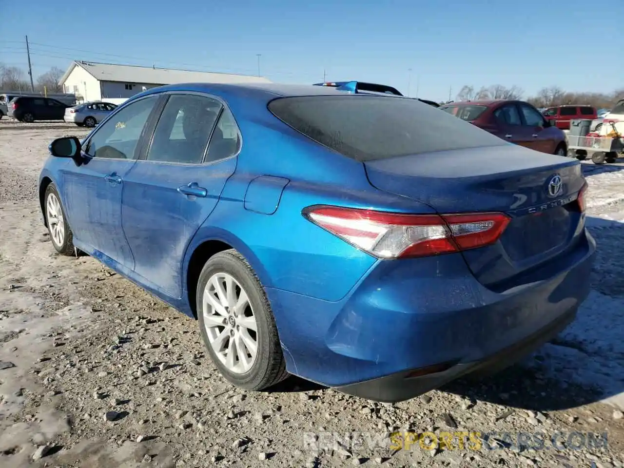 3 Photograph of a damaged car 4T1B11HK5KU266221 TOYOTA CAMRY 2019