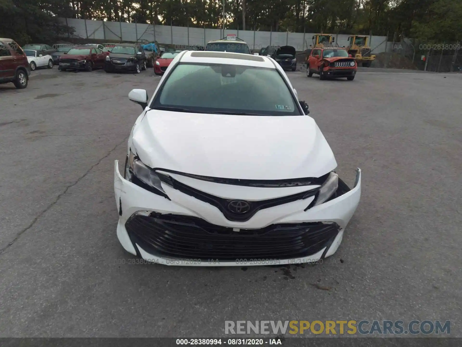 6 Photograph of a damaged car 4T1B11HK5KU266283 TOYOTA CAMRY 2019