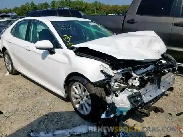 1 Photograph of a damaged car 4T1B11HK5KU266963 TOYOTA CAMRY 2019