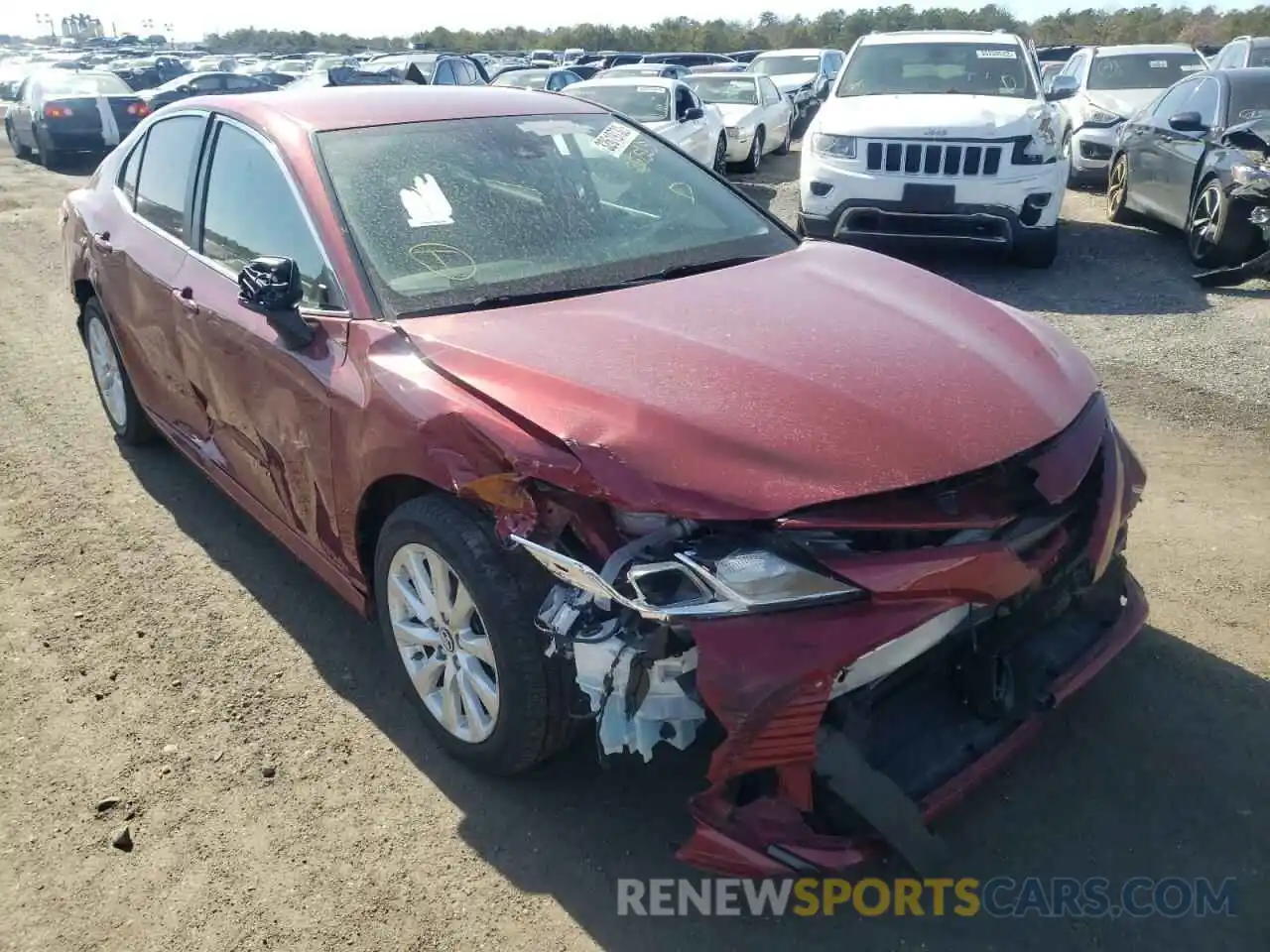 1 Photograph of a damaged car 4T1B11HK5KU267515 TOYOTA CAMRY 2019