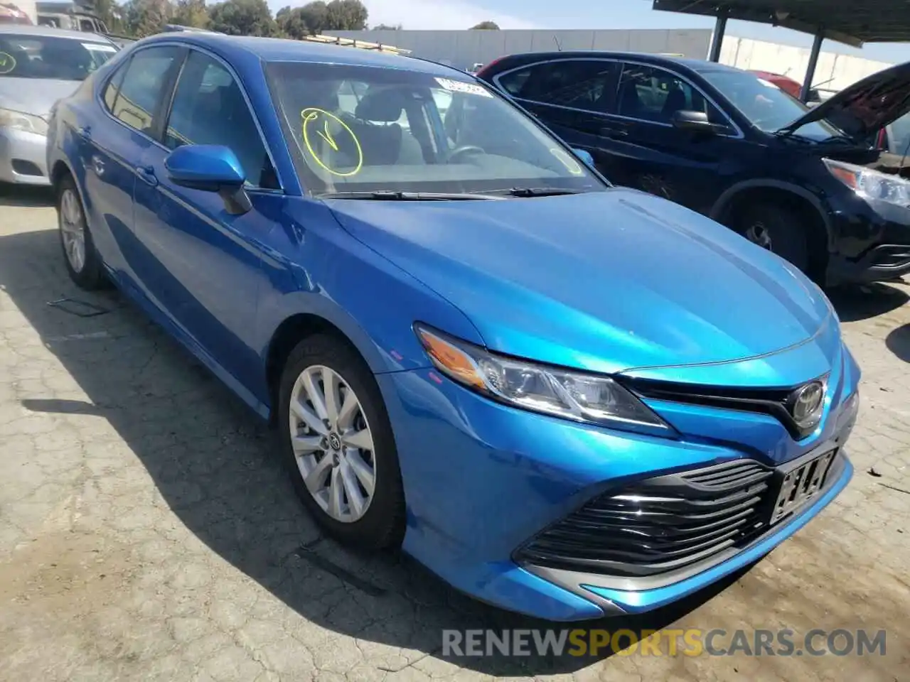 1 Photograph of a damaged car 4T1B11HK5KU267580 TOYOTA CAMRY 2019